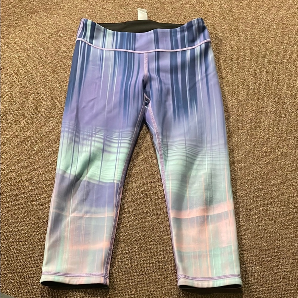 Ivivva Purple and Blue Gradient Leggings